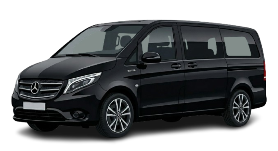 Mercedes Vito Luxe - Taxi Van Rabat Taxi Van Mercedes Vito de luxe à Rabat - Service de transfert aéroport et chauffeur privé