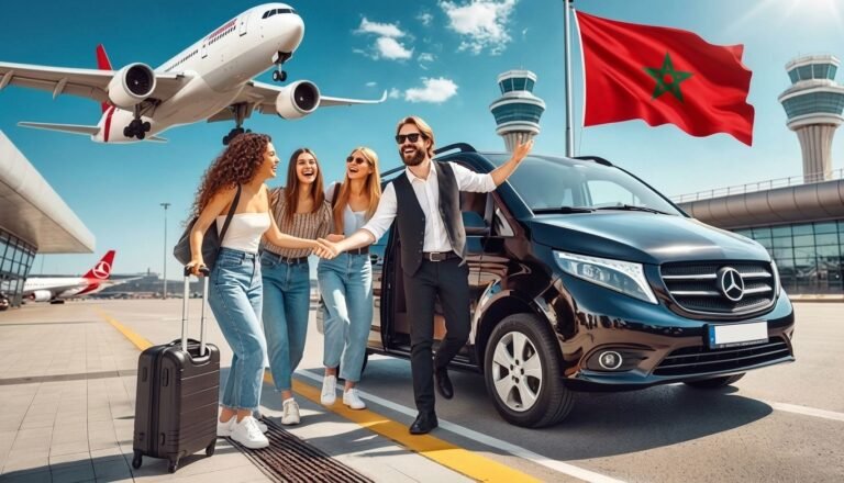 transfert-aeroport-airbnb-maroc